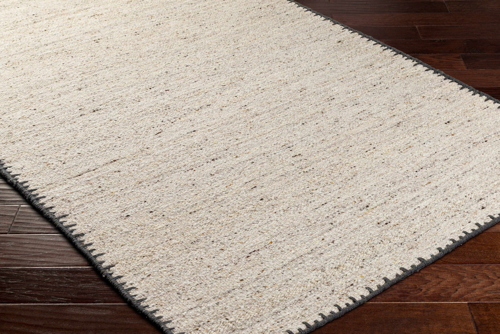 Ayumu Beige Hand Woven Wool Area Rug - Ornate Home