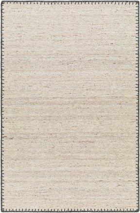 Ayumu Beige Hand Woven Wool Area Rug - Ornate Home