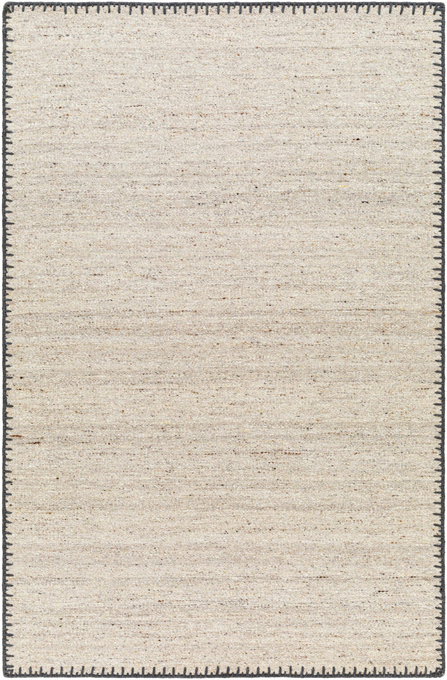Ayumu Beige Hand Woven Wool Area Rug - Ornate Home