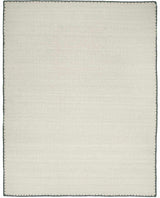 Ayumu Off White Hand Woven Wool Area Rug - Clearance - Ornate Home