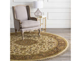 Azalia Premium Wool 8' Round Rug - Clearance - Ornate Home