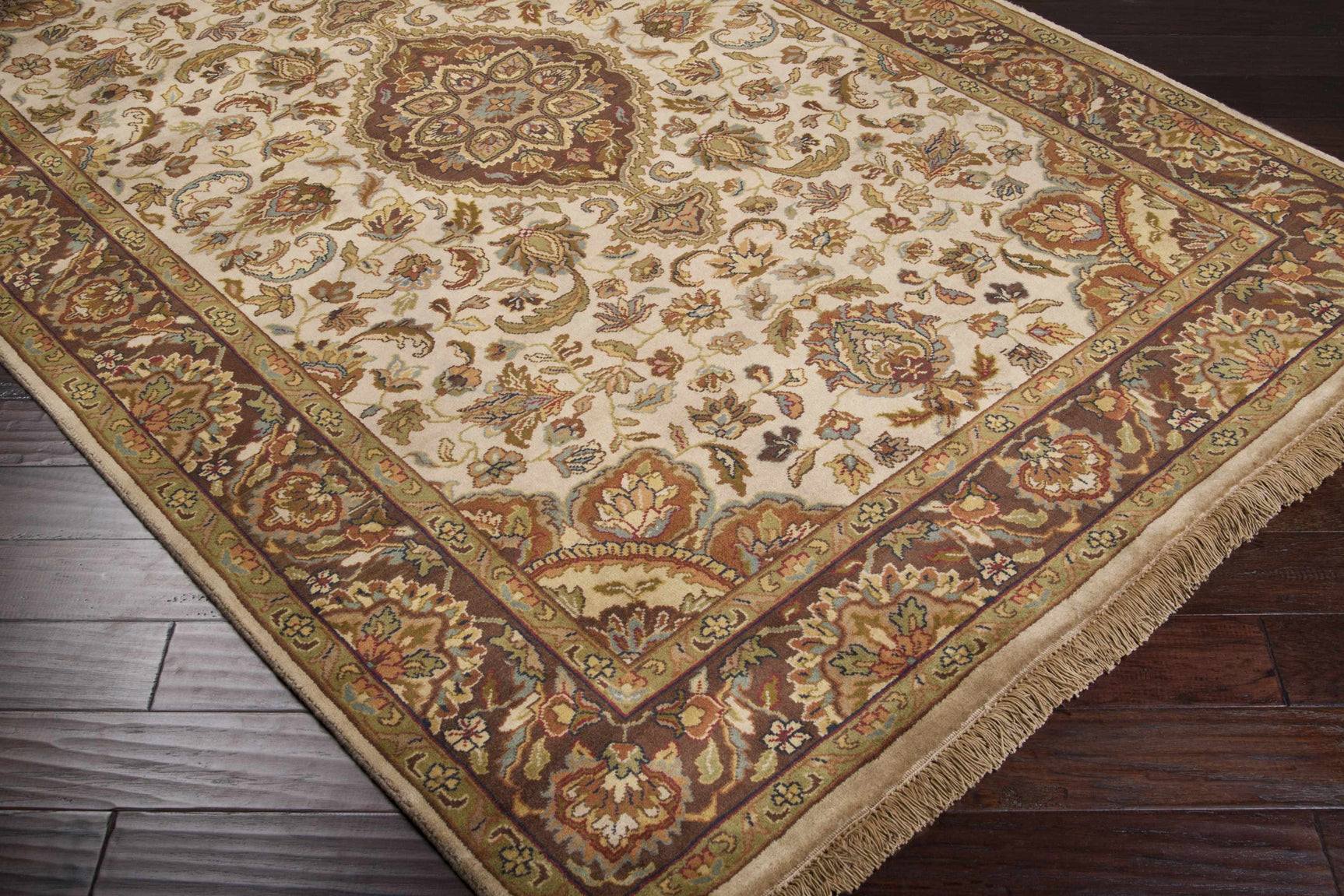 Azalia Premium Wool 8' Round Rug - Clearance - Ornate Home