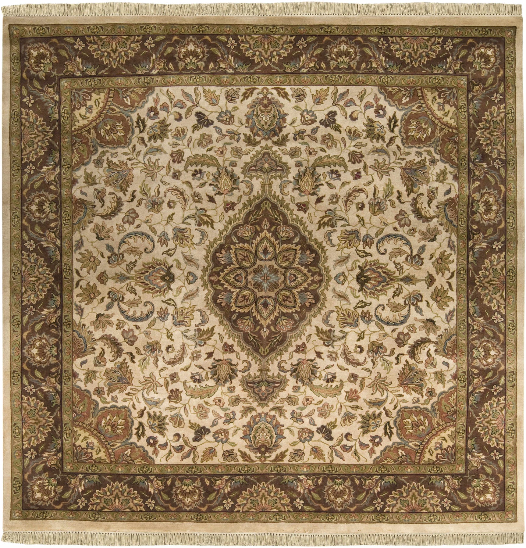 Azalia Premium Wool 8' Round Rug - Clearance - Ornate Home