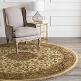 Azalia Premium Wool 8' Round Rug - Clearance - Ornate Home