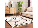 Azana Black & White Area Rug - Ornate Home