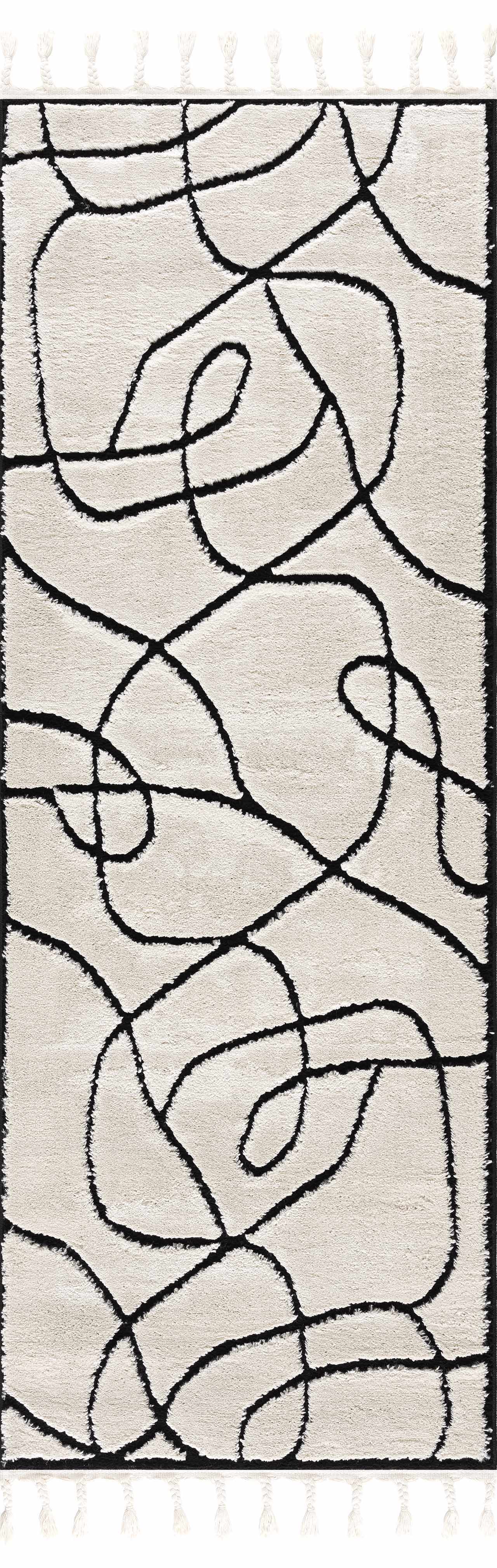 Azana Black & White Area Rug - Ornate Home