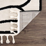 Azana Black & White Area Rug - Ornate Home