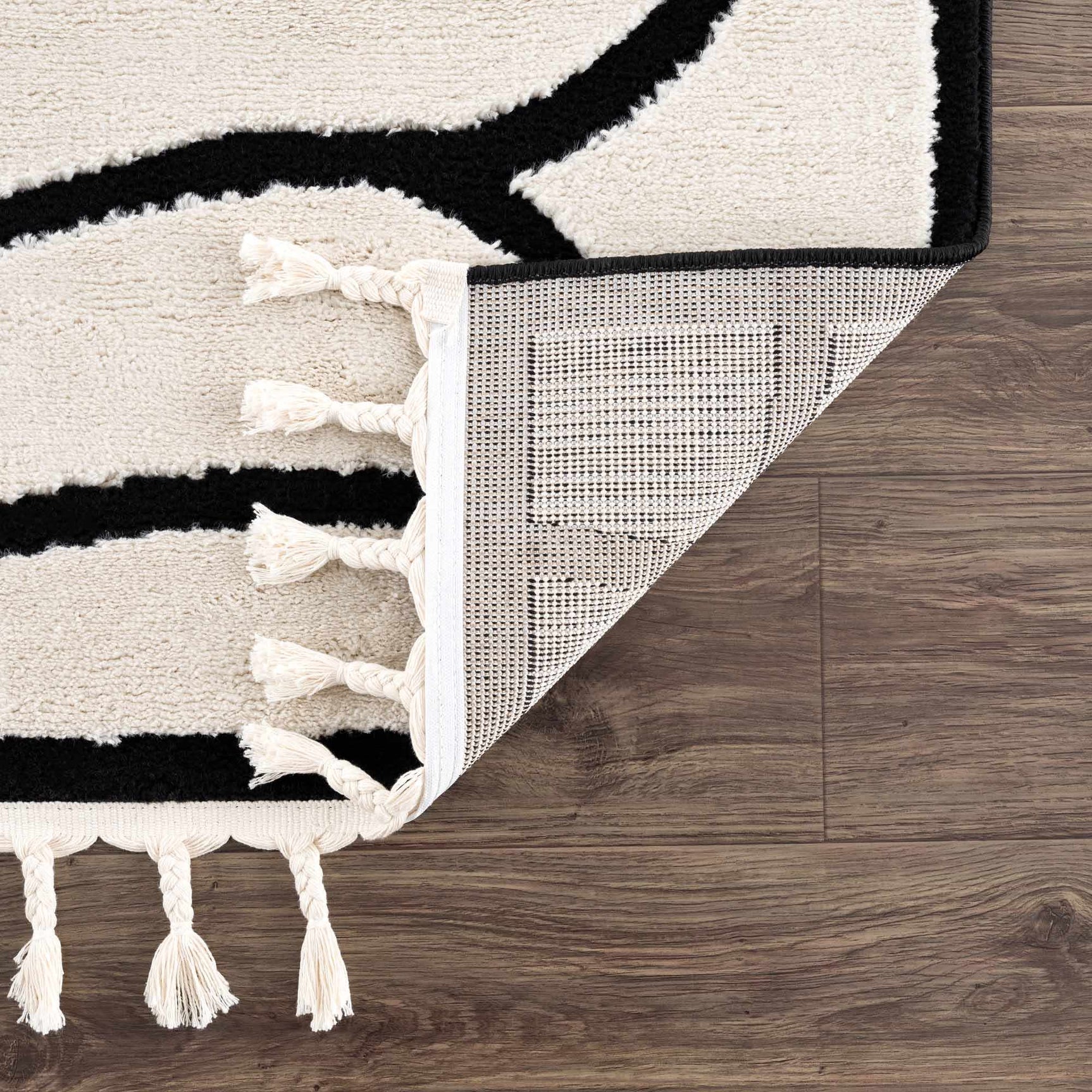 Azana Black & White Area Rug - Ornate Home