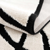 Azana Black & White Area Rug - Ornate Home