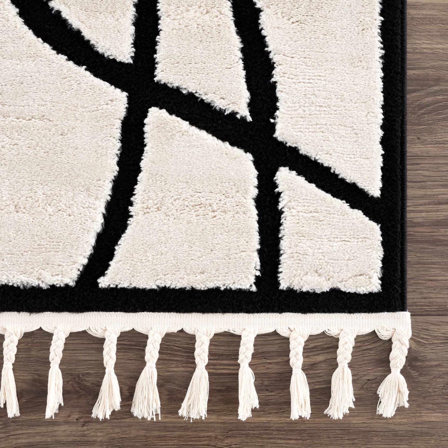 Azana Black & White Area Rug - Ornate Home