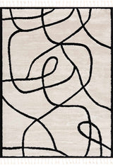 Azana Black & White Area Rug - Ornate Home