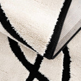 Azana Black & White Area Rug - Ornate Home