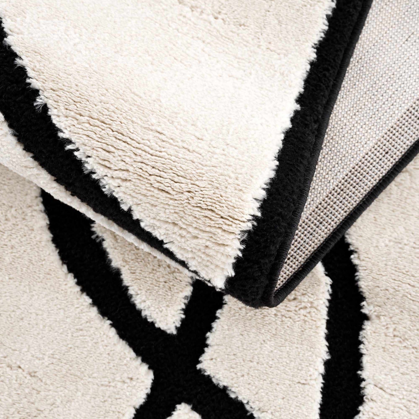 Azana Black & White Area Rug - Ornate Home