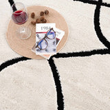 Azana Black & White Area Rug - Ornate Home