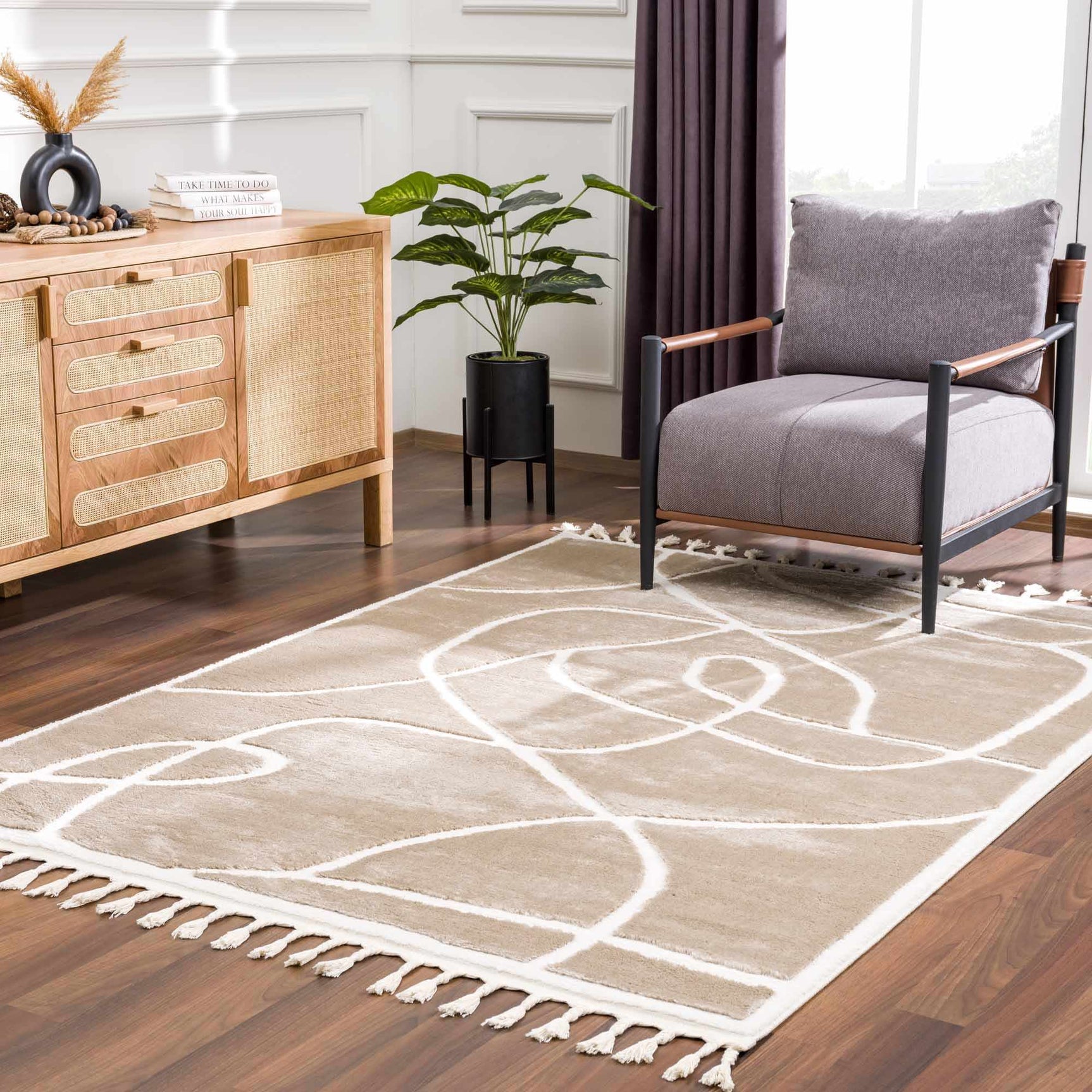 Azana Cream Area Rug - Clearance - Ornate Home