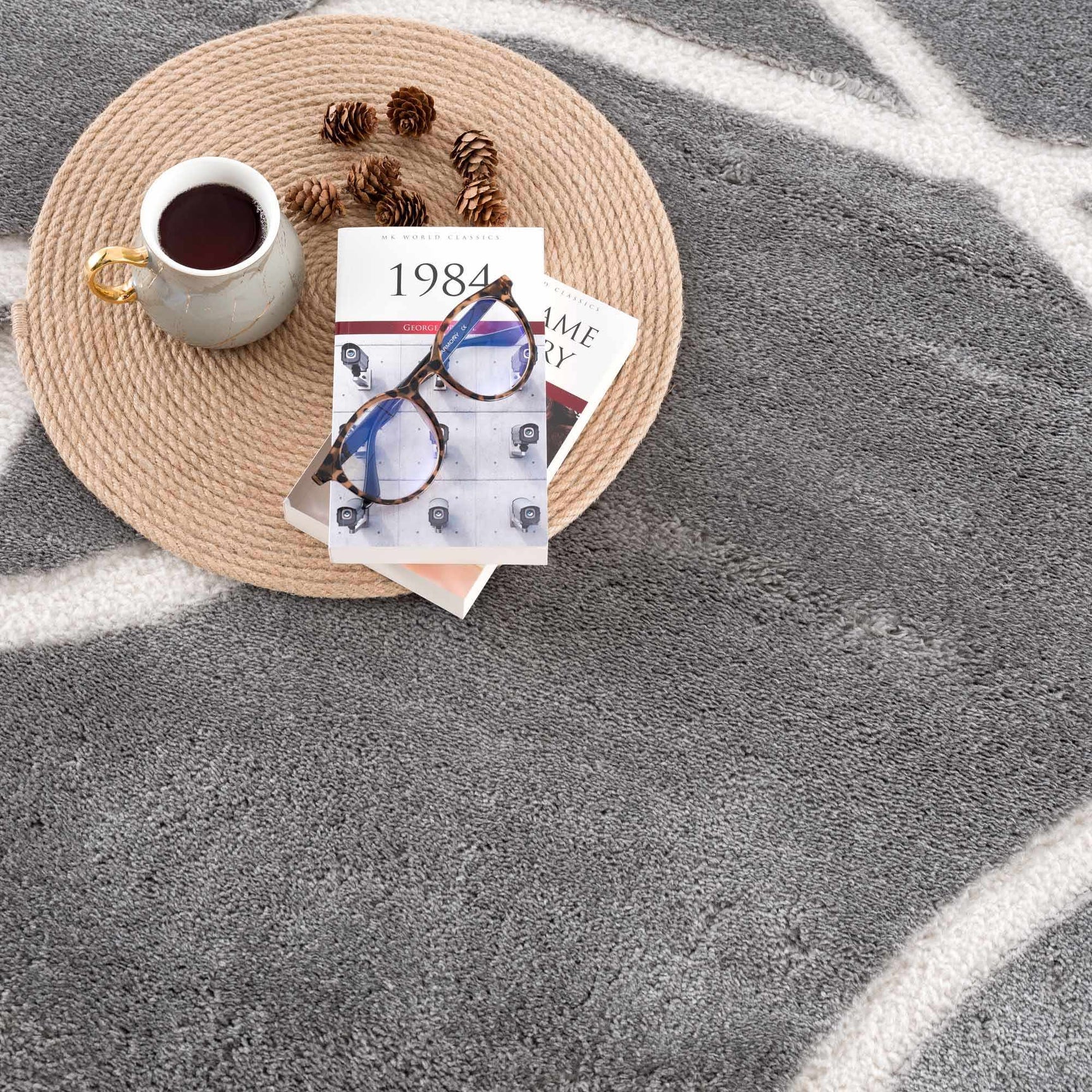 Azana Modern Gray Area Rug - Clearance - Ornate Home