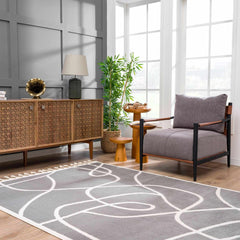 Azana Modern Gray Area Rug - Clearance - Ornate Home