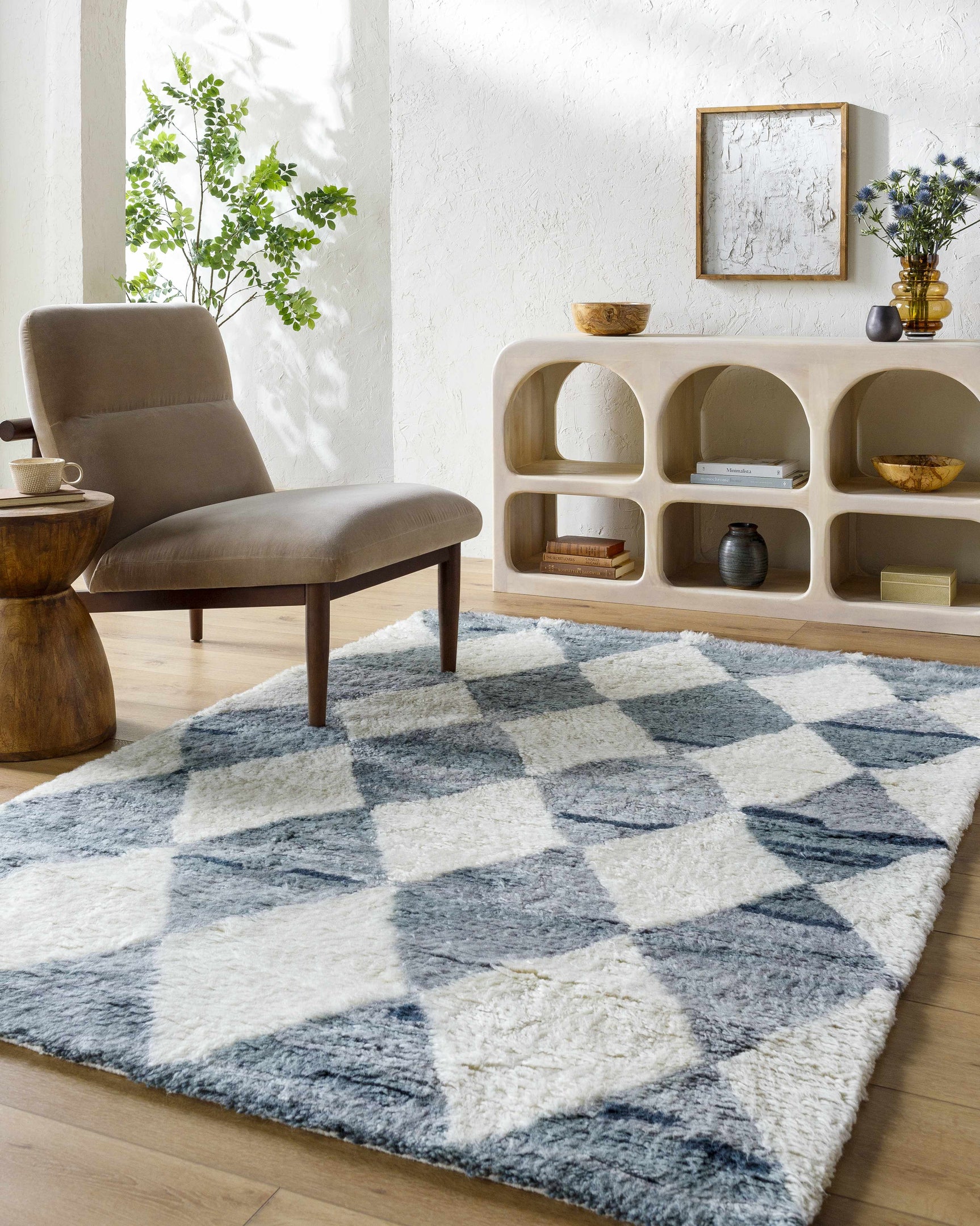 Azaria Baklava Wool Rug - Ornate Home