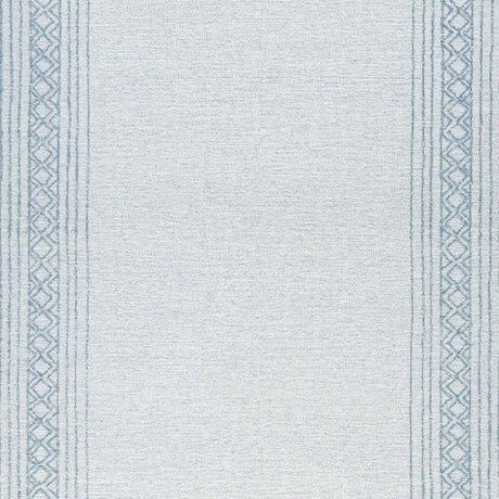 Azelhurst Blue/Ivory/Gray Large Rug - Ornate Home