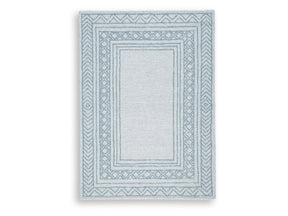 Azelhurst Blue/Ivory/Gray Medium Rug (Online Special Price) - Ornate Home