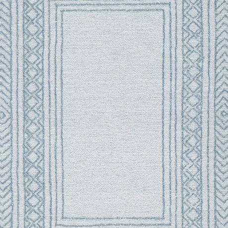 Azelhurst Blue/Ivory/Gray Medium Rug - Ornate Home