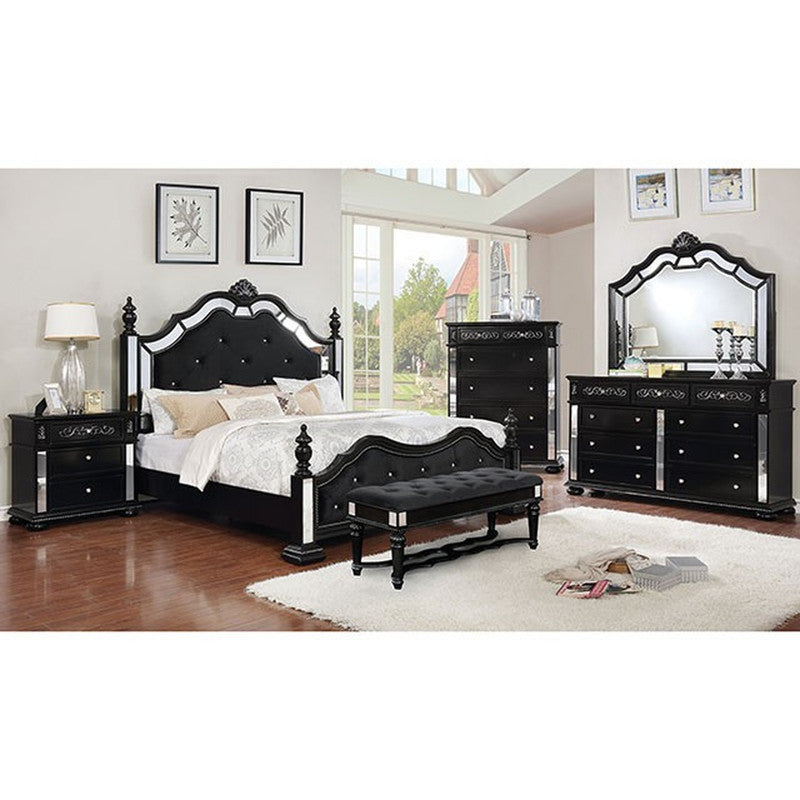 Azha Black Dresser - Ornate Home