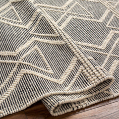 Aziel Wool Rug with Tassels - Clearance - Ornate Home