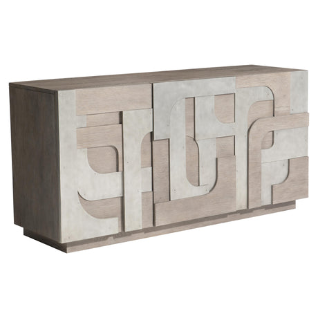 Azlin Steel Dust/Chai Buffet - Ornate Home