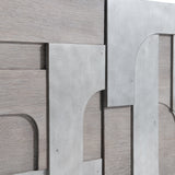 Azlin Steel Dust/Chai Buffet - Ornate Home