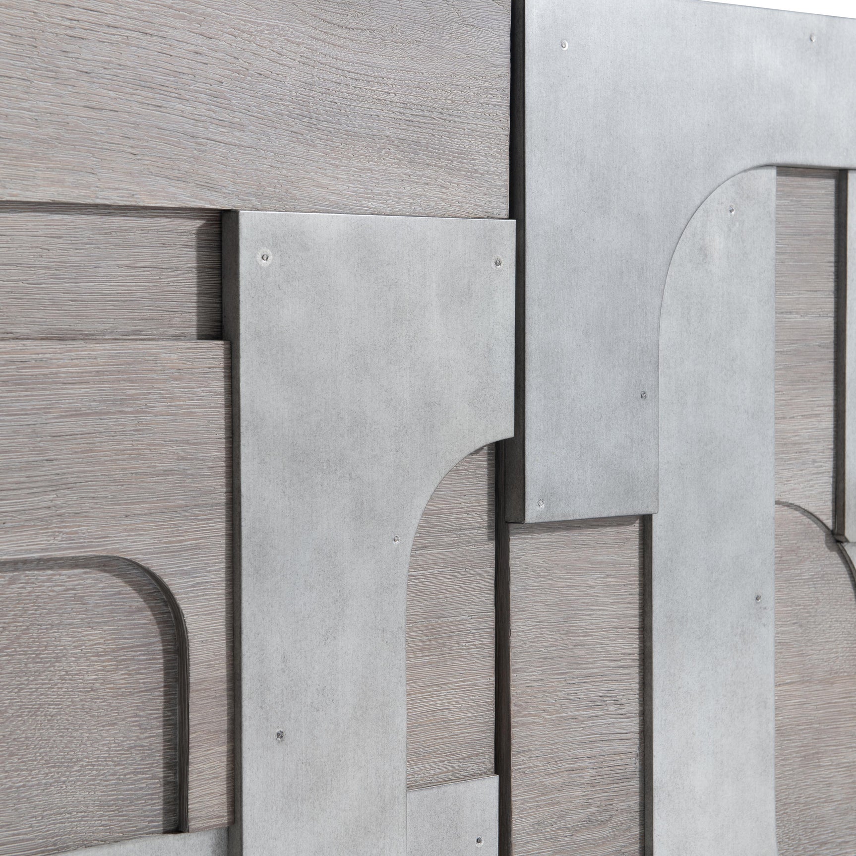 Azlin Steel Dust/Chai Buffet - Ornate Home