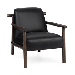 Azoria Black Accent Chair - Ornate Home