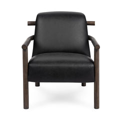 Azoria Black Accent Chair - Ornate Home