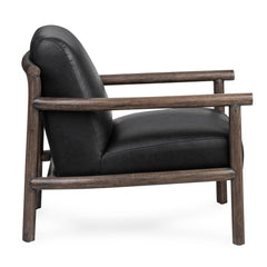Azoria Black Accent Chair - Ornate Home