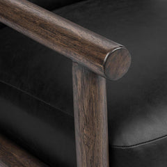 Azoria Black Accent Chair - Ornate Home