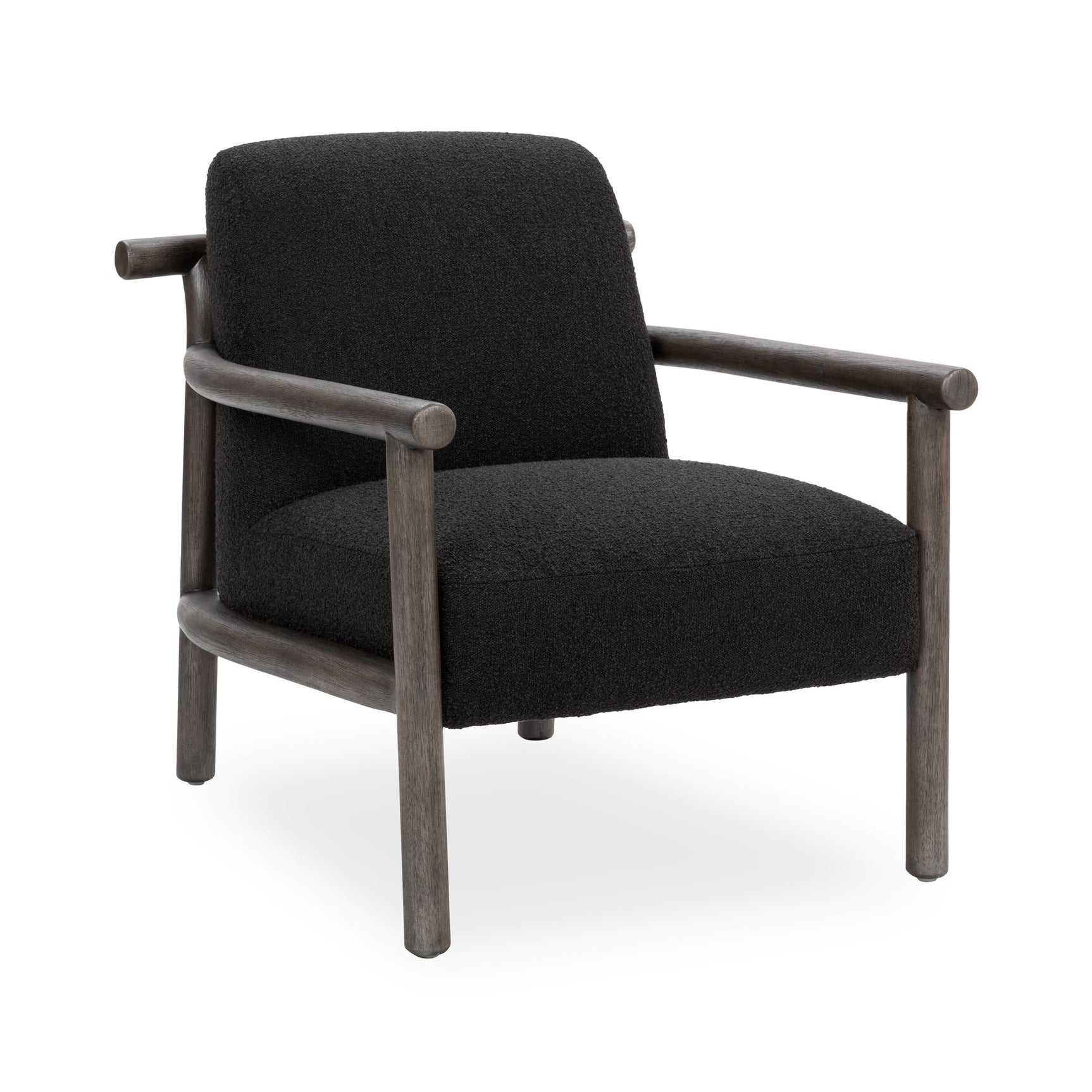 Azoria Charcoal Accent Chair - Ornate Home