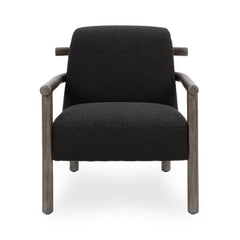 Azoria Charcoal Accent Chair - Ornate Home