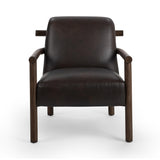 Azoria Dark Roast Accent Chair - Ornate Home