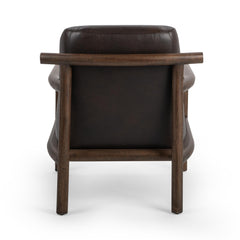 Azoria Dark Roast Accent Chair - Ornate Home