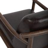 Azoria Dark Roast Accent Chair - Ornate Home