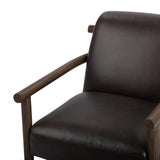 Azoria Dark Roast Accent Chair - Ornate Home
