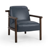 Azoria Mystic Blue Accent Chair - Ornate Home