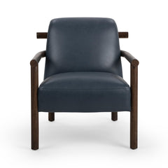 Azoria Mystic Blue Accent Chair - Ornate Home