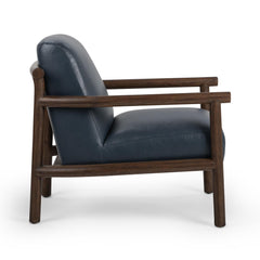 Azoria Mystic Blue Accent Chair - Ornate Home