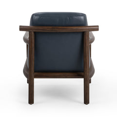 Azoria Mystic Blue Accent Chair - Ornate Home