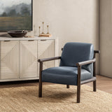Azoria Mystic Blue Accent Chair - Ornate Home