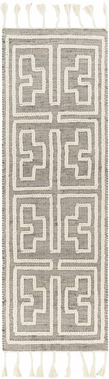 Azra Tasseled Jute&Wool Rug - Clearance - Ornate Home