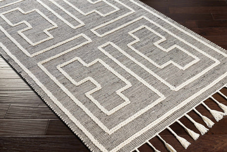 Azra Tasseled Jute&Wool Rug - Ornate Home