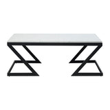 Azra White/Dark Gray 3-Piece Pack Occasional Set - Ornate Home