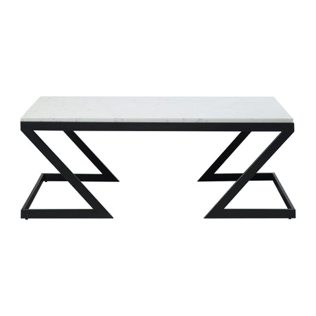 Azra White/Dark Gray 3-Piece Pack Occasional Set - Ornate Home