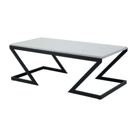 Azra White/Dark Gray 3-Piece Pack Occasional Set - Ornate Home